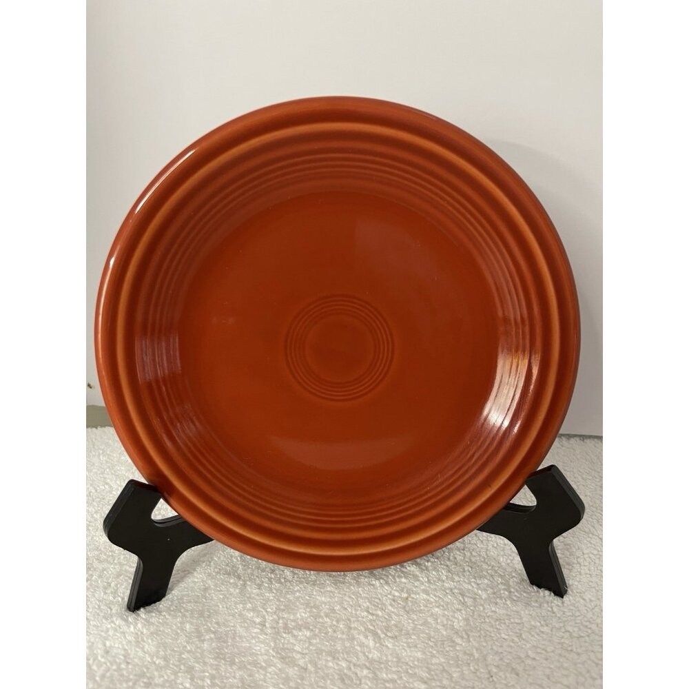 Fiestaware HLC Scarlet? Claret?Red Salad Dessert Plate Fiesta 7 1/4"